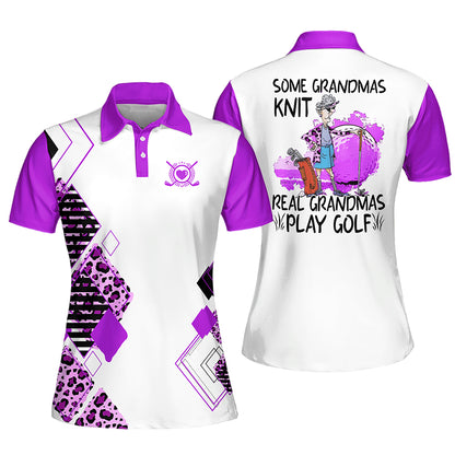 Real Grandmas Short Sleeve Golf Shirt I0249