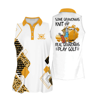 Real Grandmas Sleeveless Golf Shirt I0249