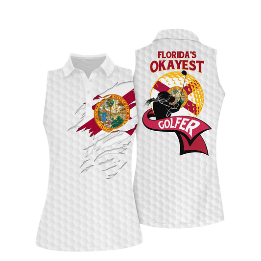 Florida Okayest Golfer Women Shirts I0045