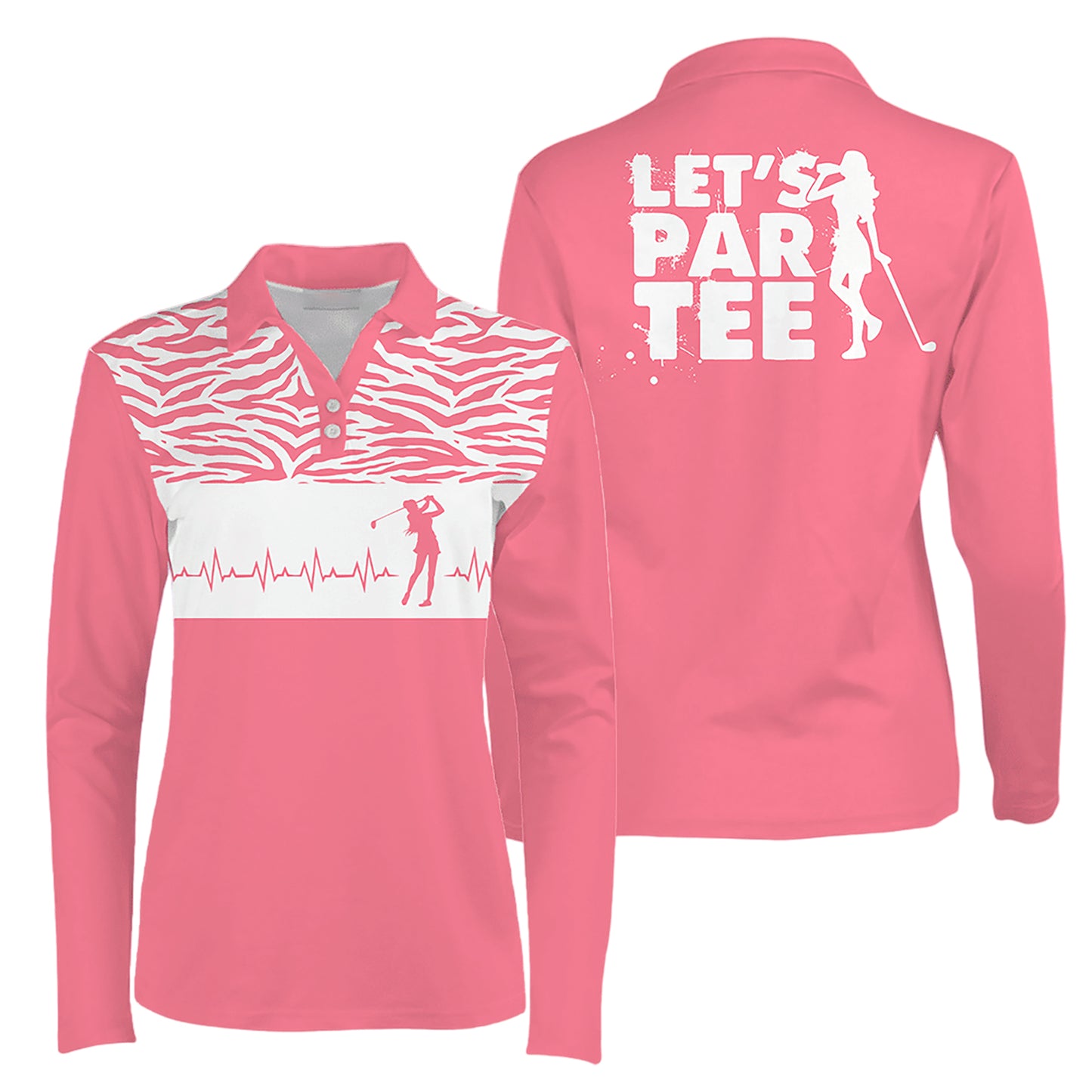 Let Par Tee Golf Love Long Sleeve Shirt I0266