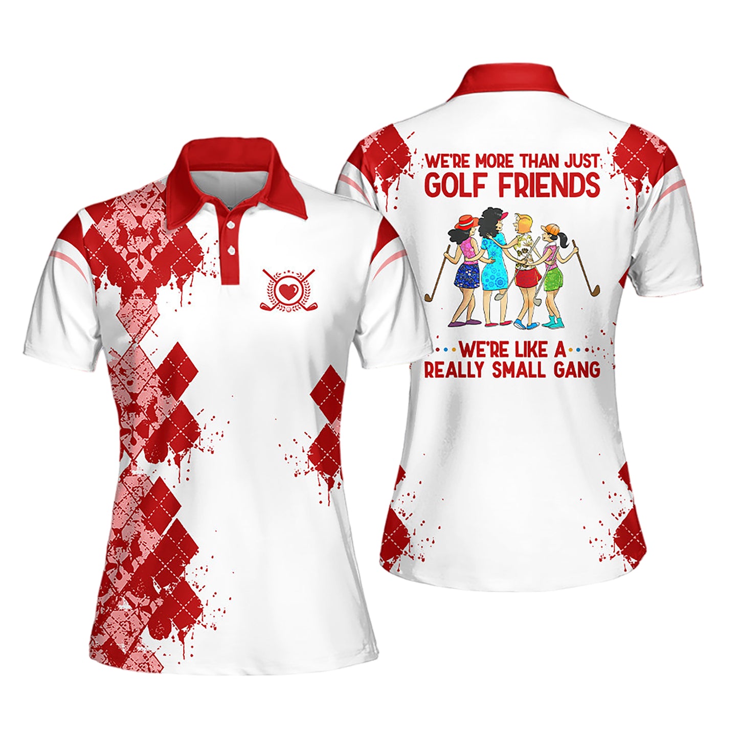 More Than Just Golf Friends Polo Shirt I0290