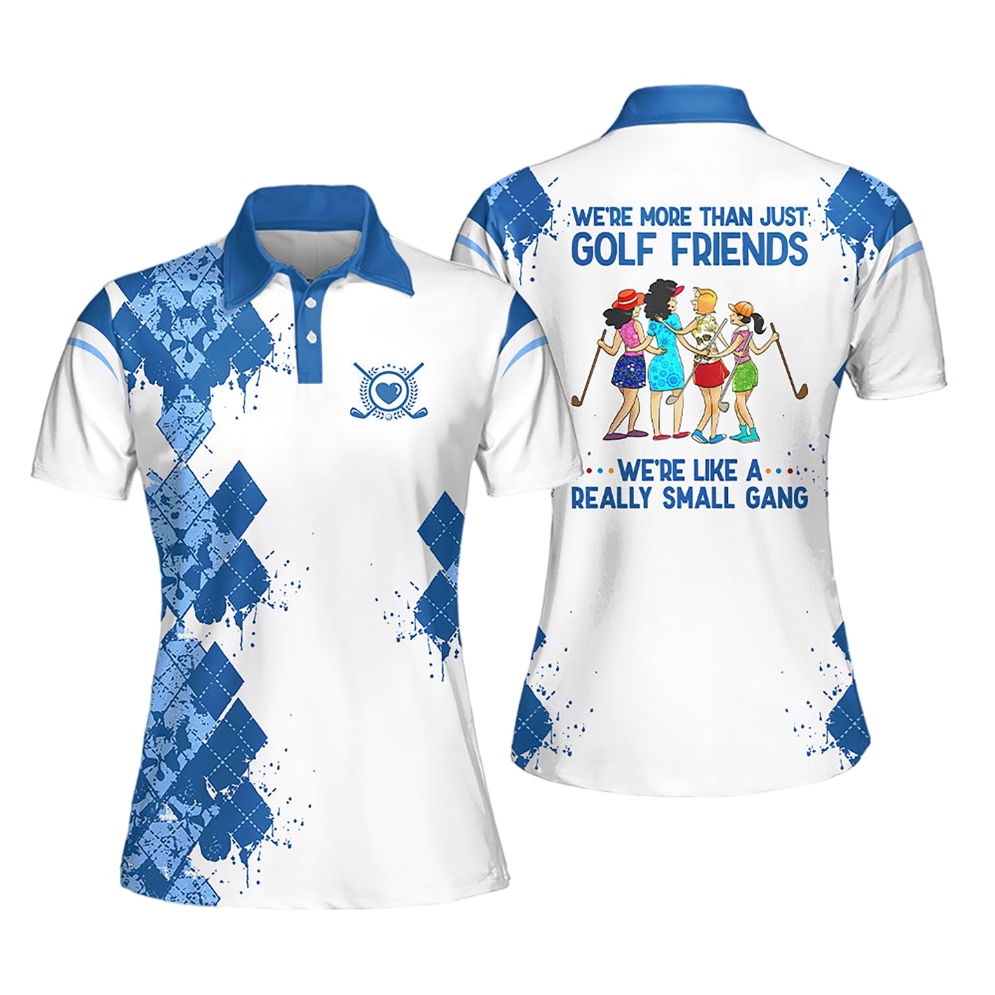 More Than Just Golf Friends Polo Shirt I0290