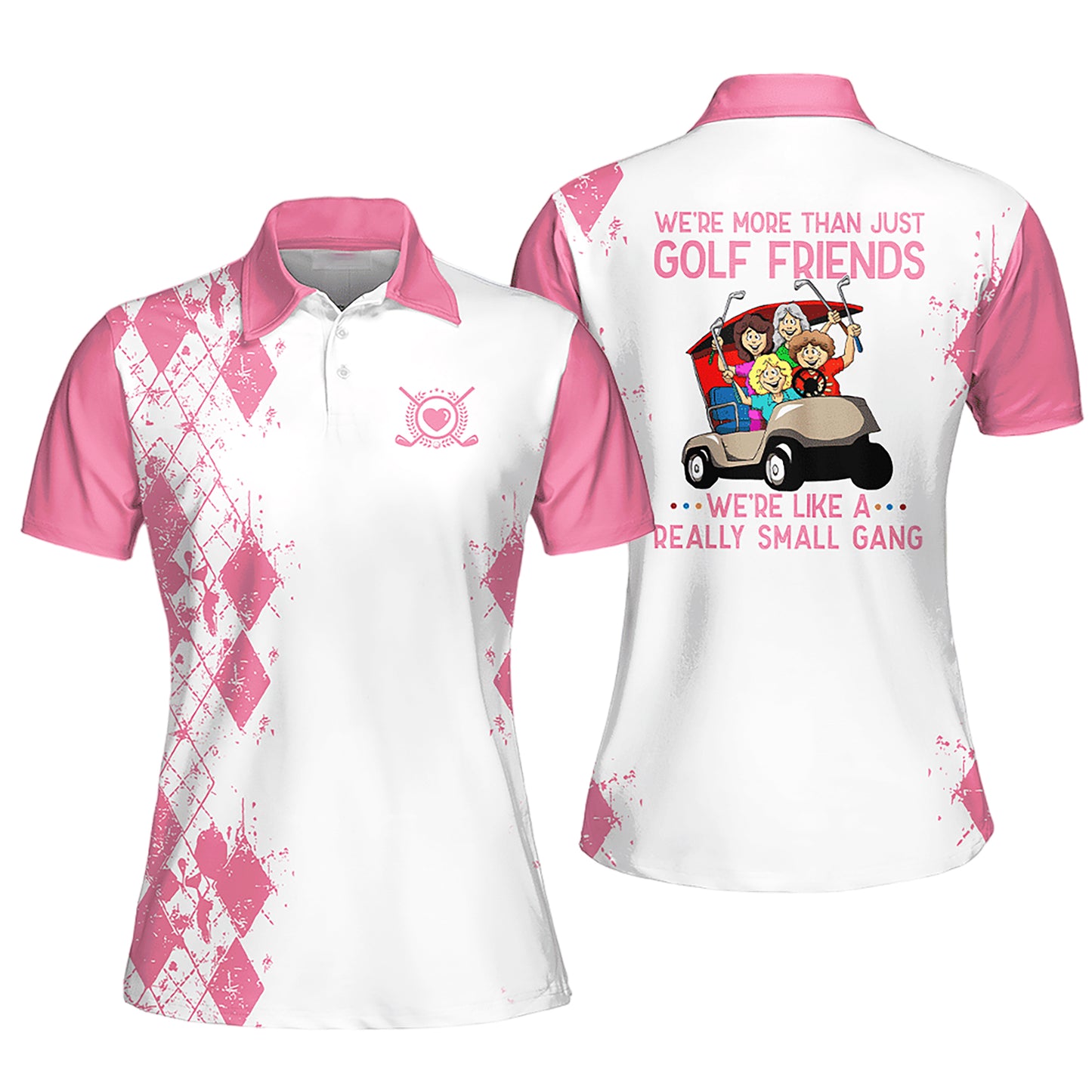 More Than Just Golf Friends Polo Shirt I0296