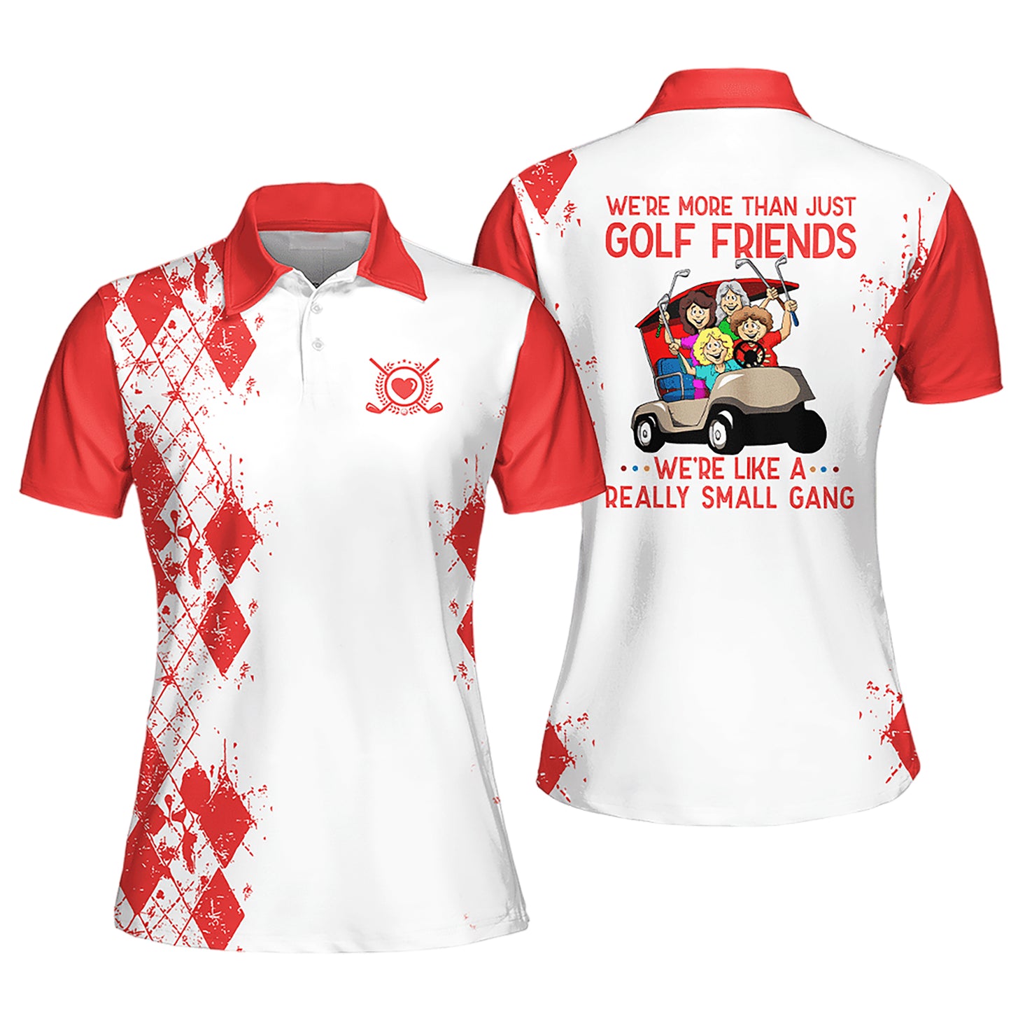 More Than Just Golf Friends Polo Shirt I0296