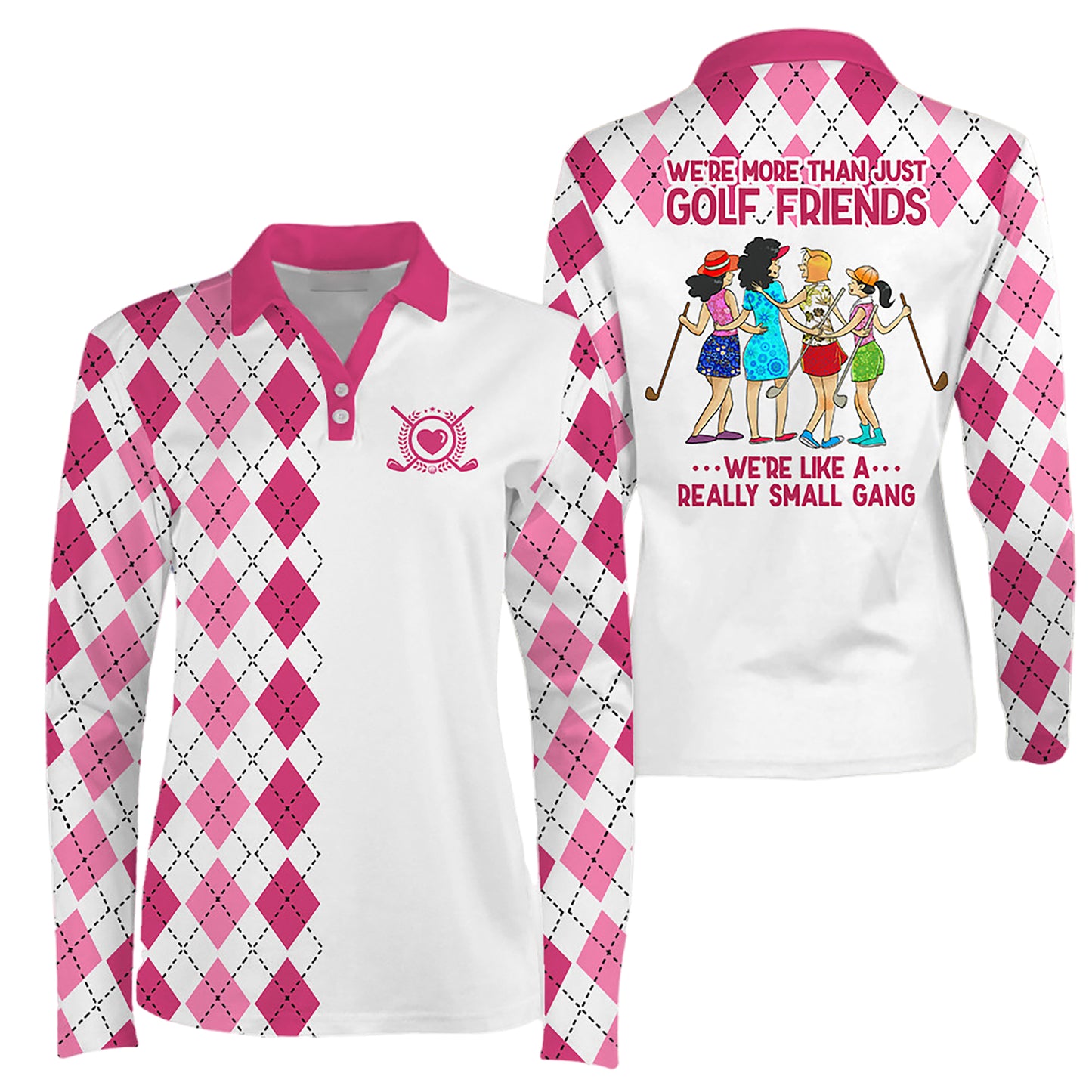 Golf Friends Colorfun Long Sleeve Shirt I0306