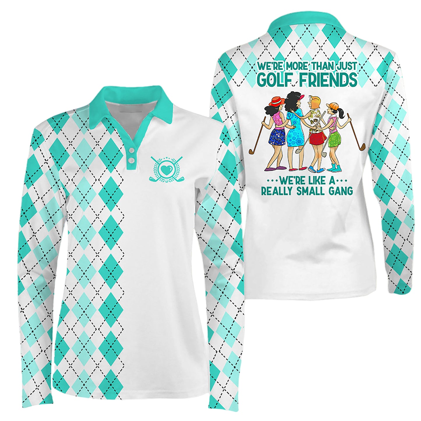 Golf Friends Colorfun Long Sleeve Shirt I0306