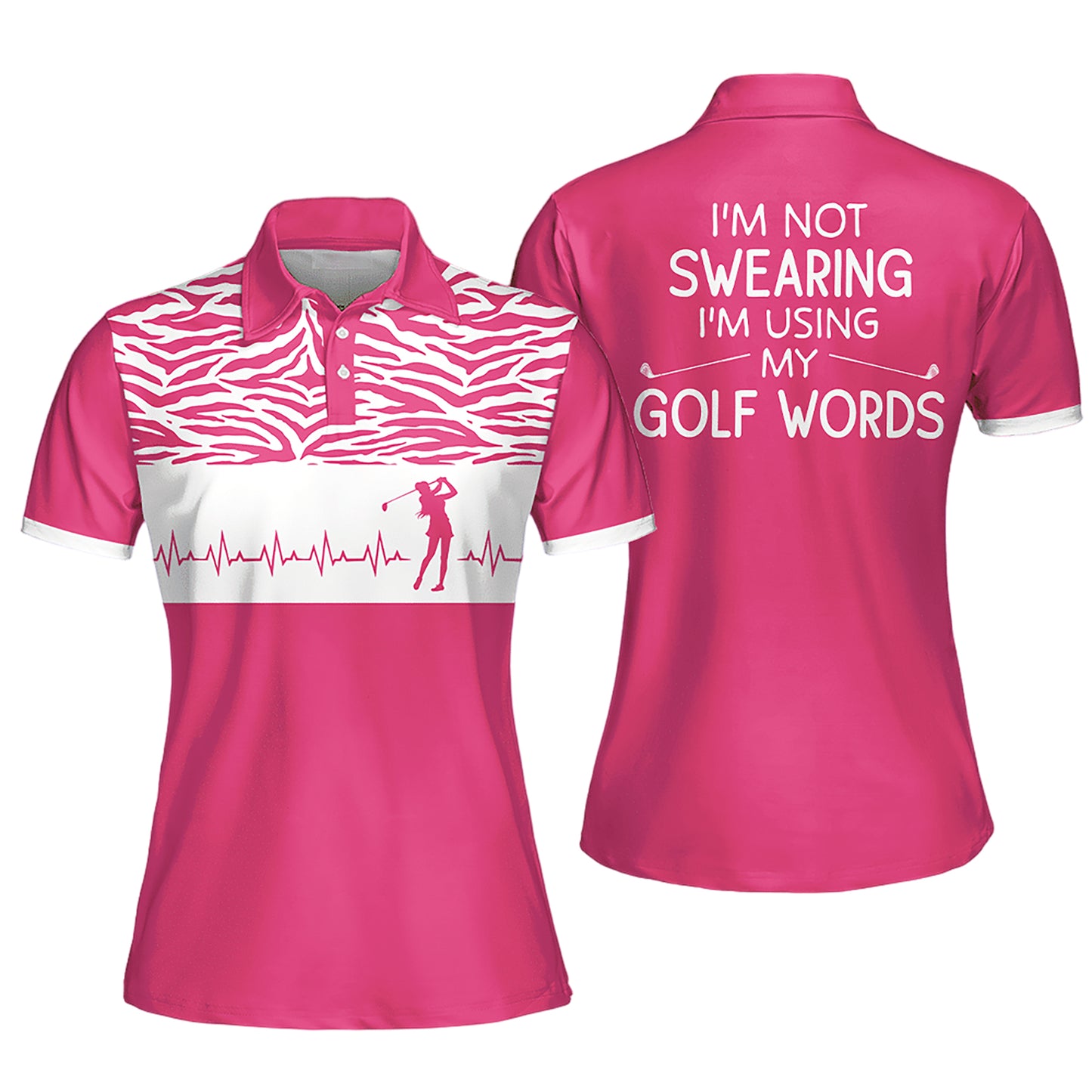 Im Using My Golf Words Golf Shirts I0334