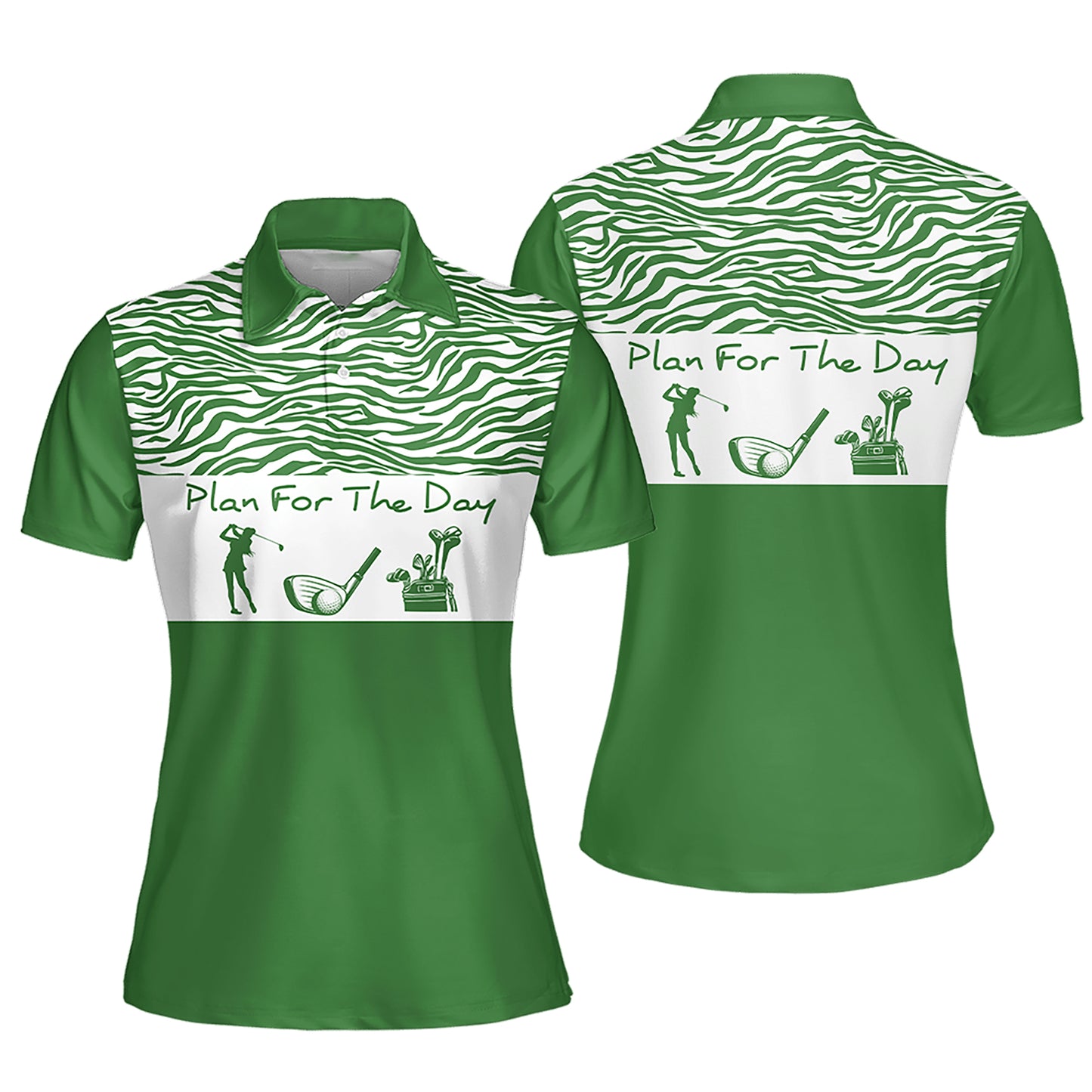 Plan For The Day Golfer Short Sleeve I0349