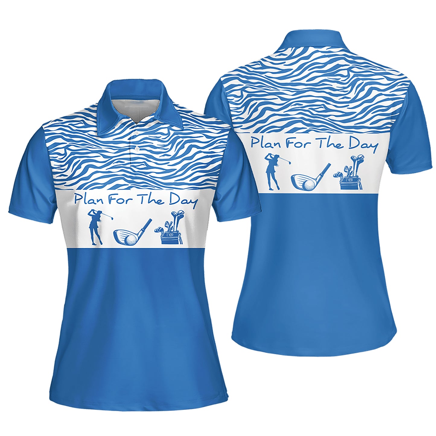 Plan For The Day Golfer Short Sleeve I0349