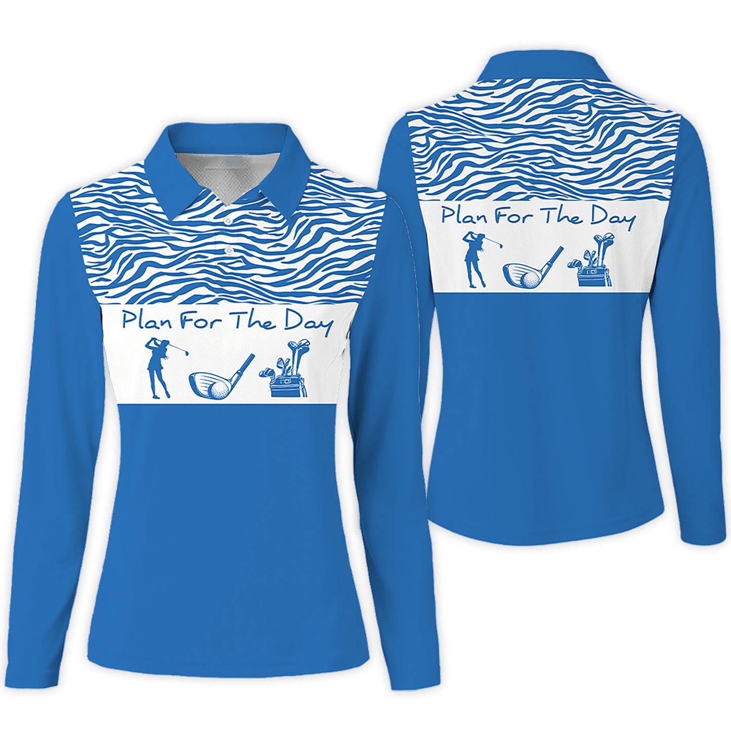 Plan For The Day Golfer Long Sleeve I0349