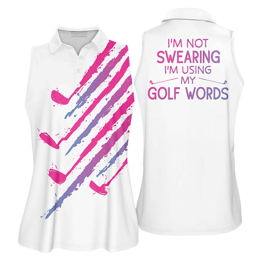 I Am Using My Golf Words Shirts I0365