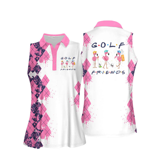 Golf Friends Short Sleeve Sleeveless I0085