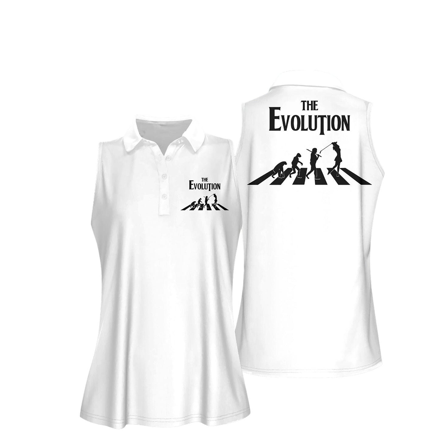 The Evolution Golfer Women Golf Shirts I0129