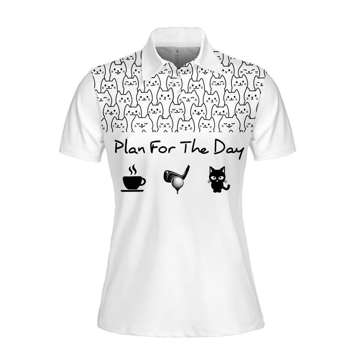 Plan For The Day Coffee Golf Shirts H0130