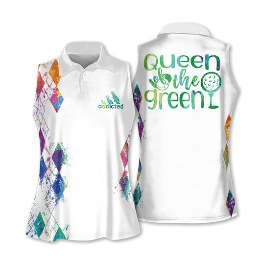 Queen Of The Green Women Golf Shirts H0051
