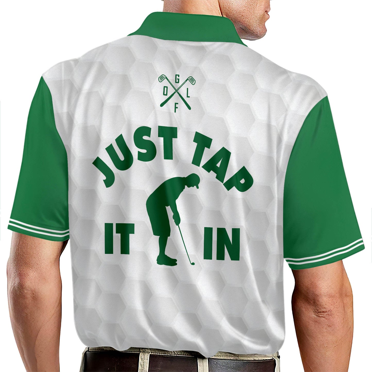 Masnines Golf Premium Just Tap It In Crazy Personalized Name All Over Printed Shirt GA0158