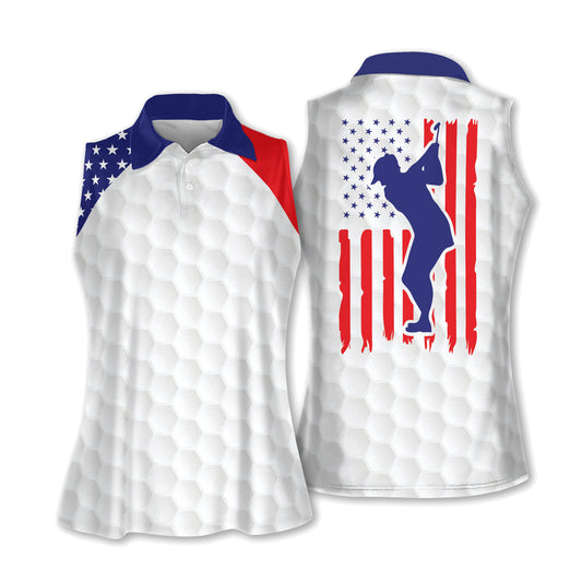 American Flag Golf Flag Addicted Shirts I0044