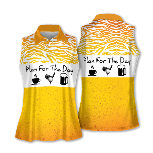 Coffee Beer Golf Plan Women Shirts I0137