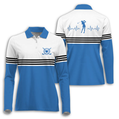 Golf Heart Beat Colorfun Long Sleeve I0198