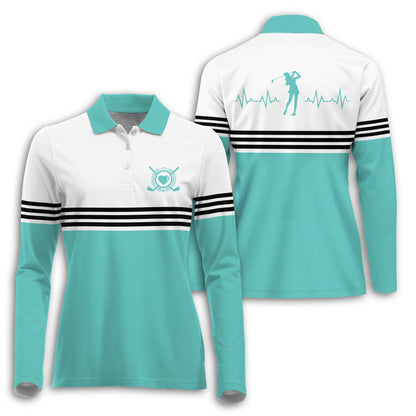 Golf Heart Beat Colorfun Long Sleeve I0198