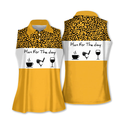 Plan For The Day Golf Wine Sleeveless I0276