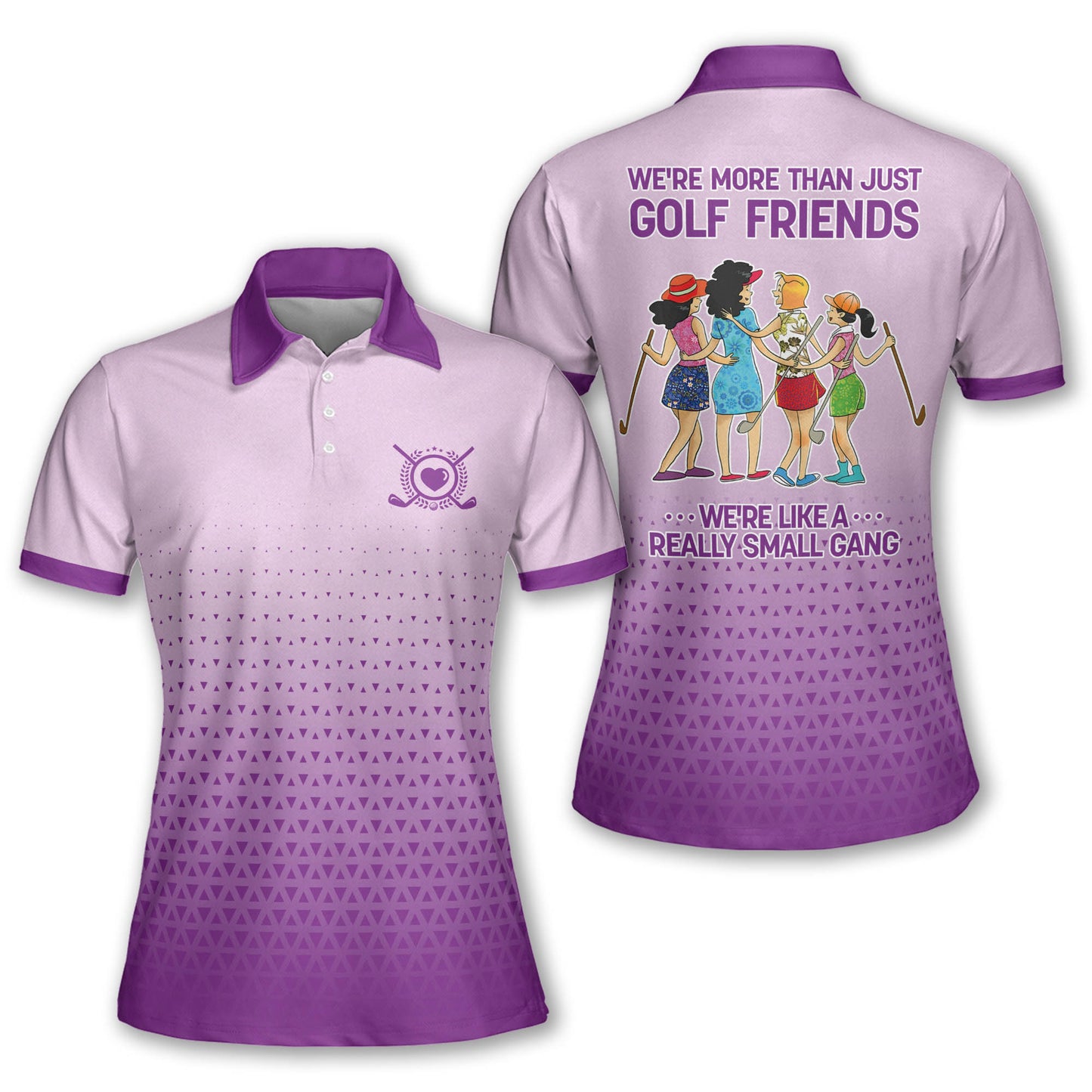 Golf Friends Short Sleeve Polo Shirt I0333