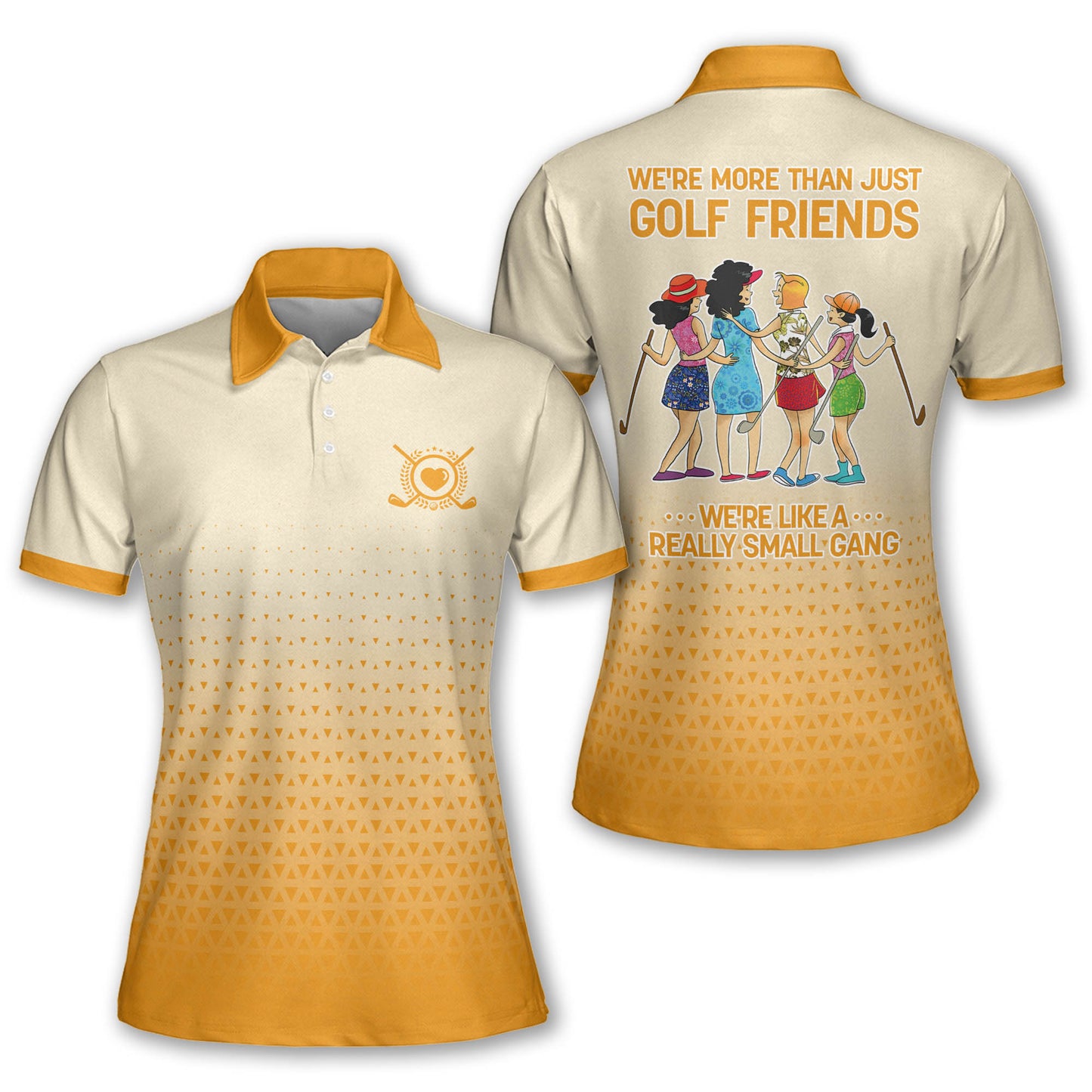 Golf Friends Short Sleeve Polo Shirt I0333