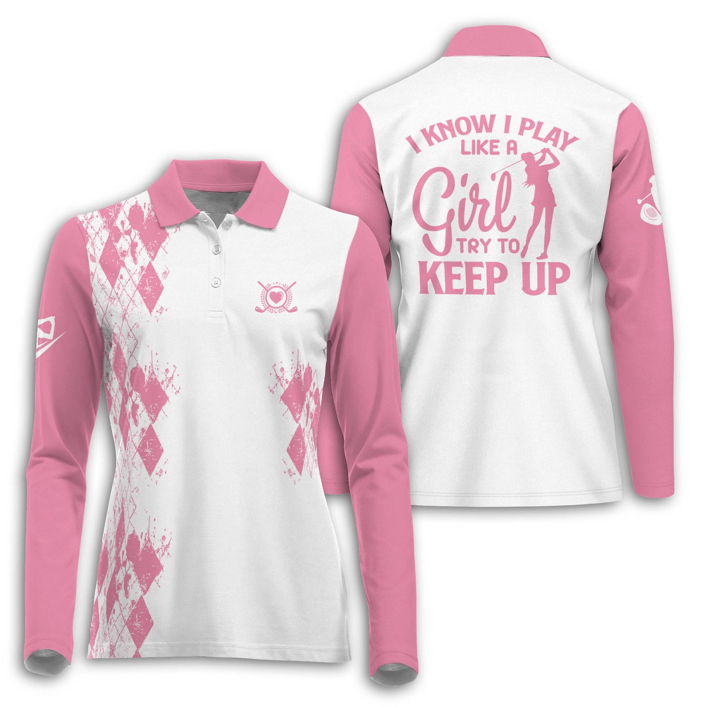 I Know I Play Like A Girl Long Sleeve I0397