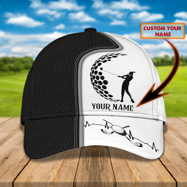 Personalized Full Printed Baseball Cap Hat For Golfer Woman, Golfer Girl Hats, Custom Cap For Golf Woman CO0349