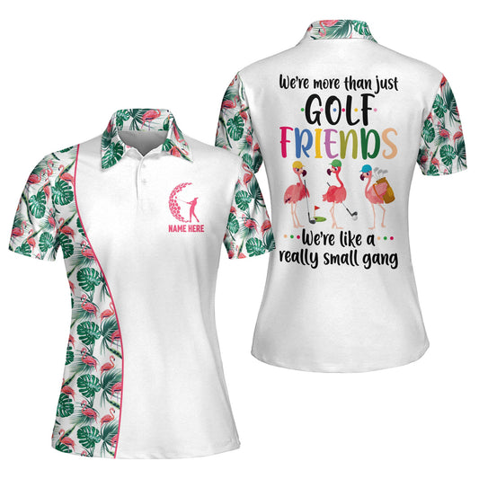 Flamingo Womens Floral Golf Polo GW0015