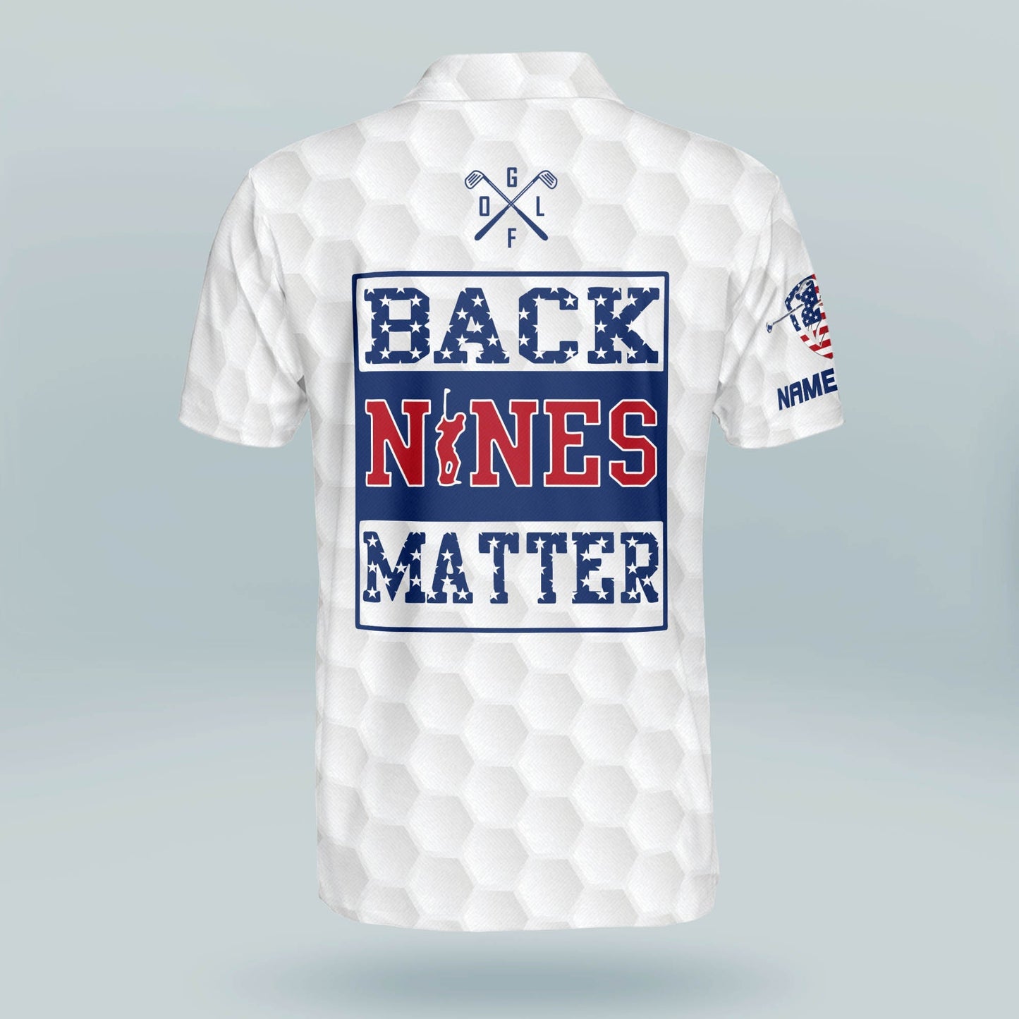 Masnines Golf Premium Back Nine Matter Personalized Name All Over Printed Shirt GA0145