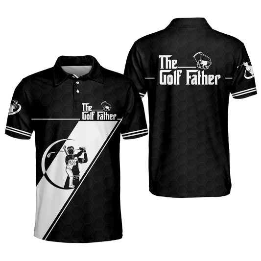 The Golf Father Funny Golf Polo Men GM0015