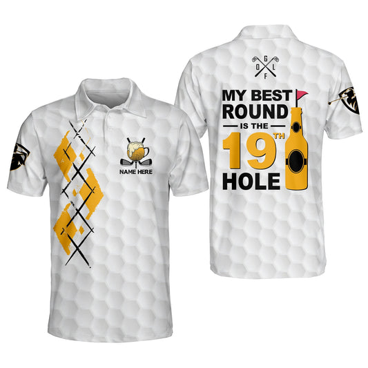 Best Round Is The 19th Hole Golf Polos GM0157