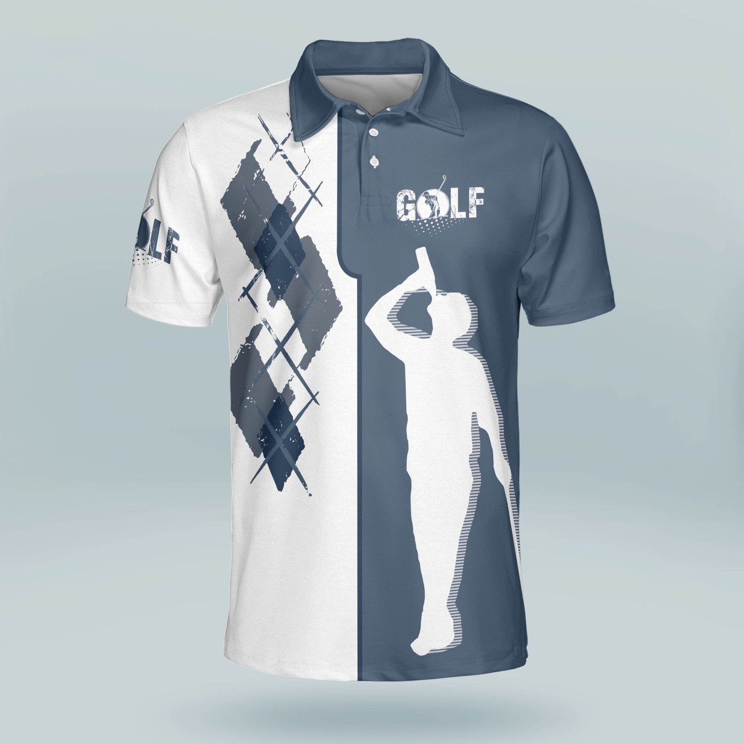 Masnines Golf Premium Swing Swear Drink Repeat All Over Printed Shirt GA0153