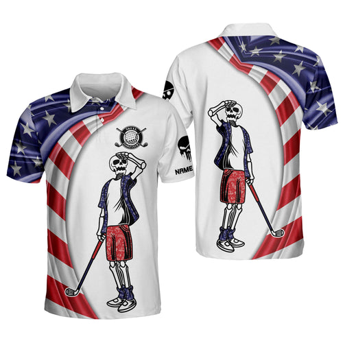 American Indian Skull Custom Men Polo Shirt, Personalized Skull Cherok -  Cerigifts